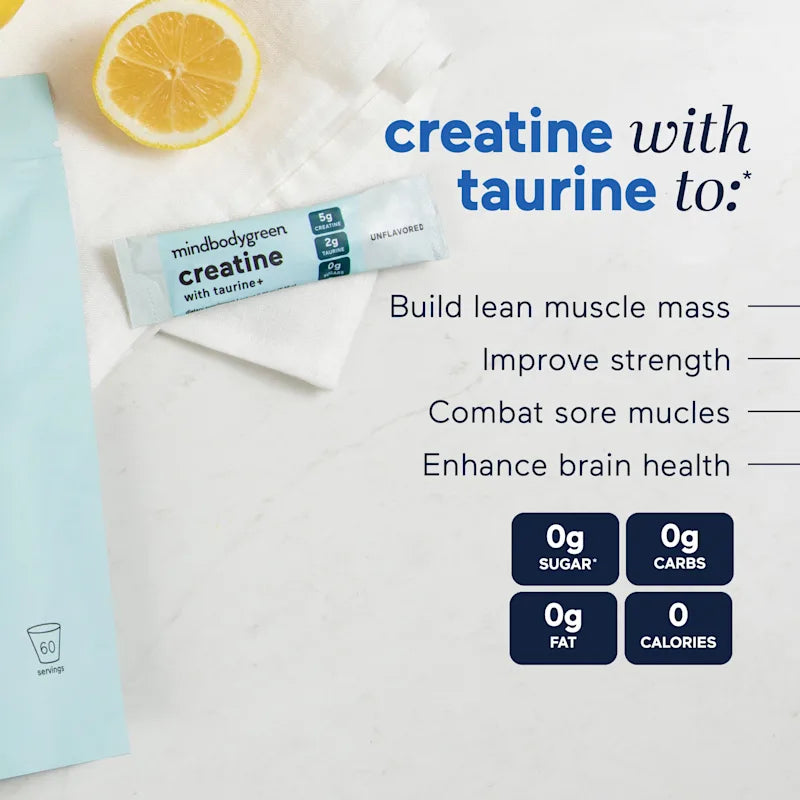 Creatine with Taurine +